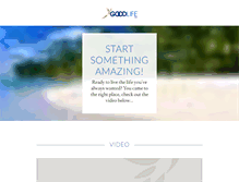 Tablet Screenshot of goodlifestyle.com